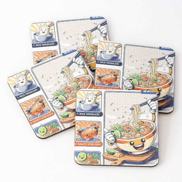 Item preview, Let's Make Pad Thai! designed and sold by Matinez Pink.