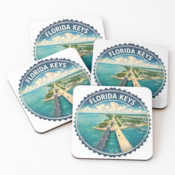 Item preview, Florida Keys Emblem designed and sold by clarkfraser.
