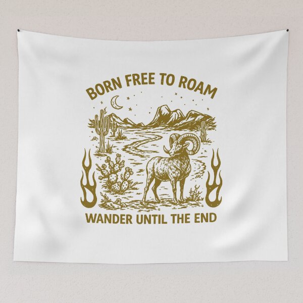 Item preview, Born Free To Roam designed and sold by Matinez Pink.