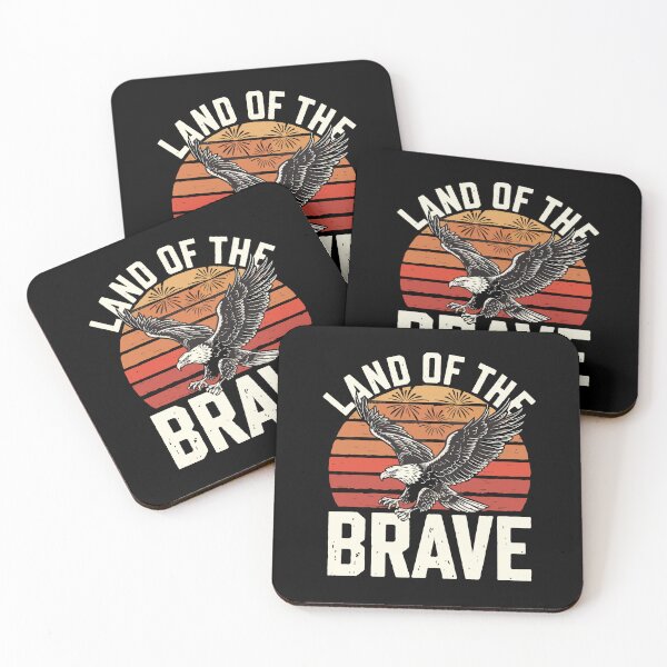 Item preview, Land Of The Brave American Eagle Patriotic USA Freedom Fourth Of July Pride designed and sold by yoddel.
