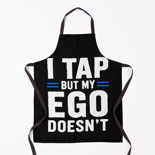 Item preview, I Tap But My Ego Doesn't Funny BJJ Quote designed and sold by TheEP.