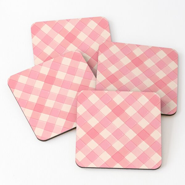 Item preview, Coquette Pink Quilted Diamond Pattern - Soft Girl Aesthetic designed and sold by UniqueDesign751.