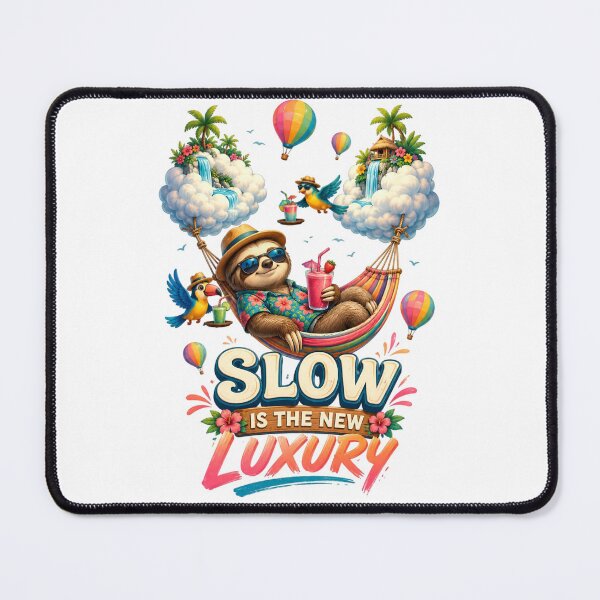 Item preview, Slow Is The New Luxury Sloth designed and sold by Sovereign Supply Co..