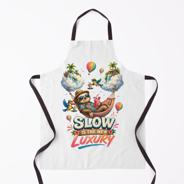 Item preview, Slow Is The New Luxury Sloth designed and sold by Sovereign Supply Co..