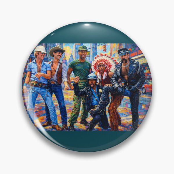 Item preview, Painting With Rainbow Colors of The Village People designed and sold by Halifaxartguy.