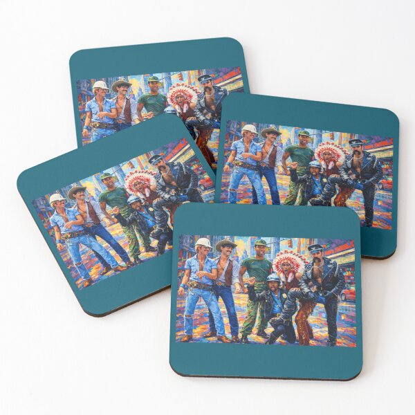 Item preview, Painting With Rainbow Colors of The Village People designed and sold by Halifaxartguy.