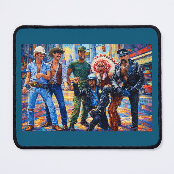 Item preview, Painting With Rainbow Colors of The Village People designed and sold by Halifaxartguy.