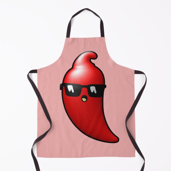 Item preview, Kawaii Spicy Chili Pepper with Glasses | Cool Spooky Cute Red Chili designed and sold by AstronautMerch.