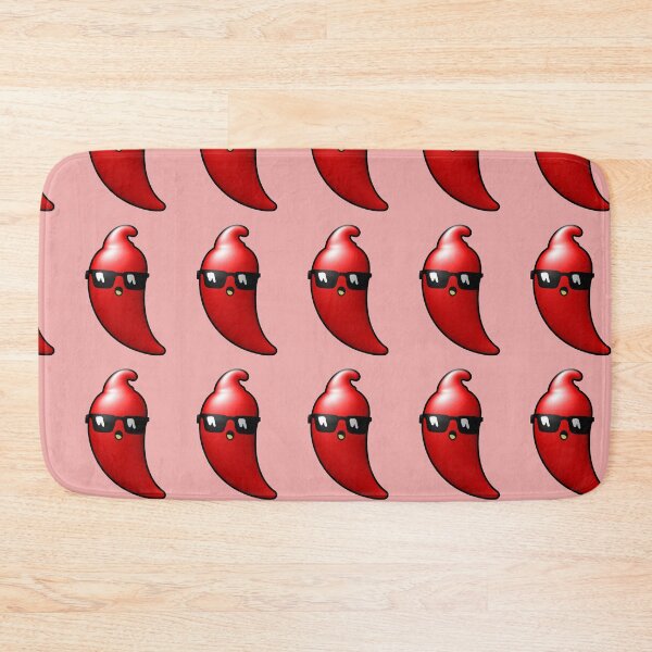 Aperçu de l'œuvre Piment épicé kawaii avec lunettes | Piment rouge mignon et effrayant créée et vendue par AstronautMerch.