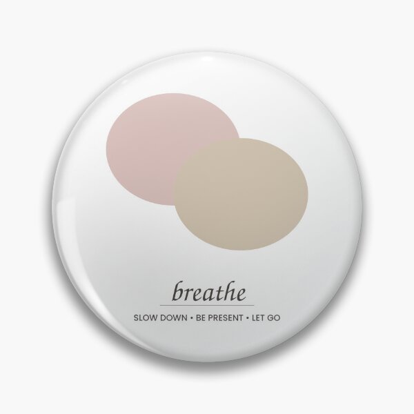 Item preview, Breathe Slow Down Minimal Poster designed and sold by GrzywaM.