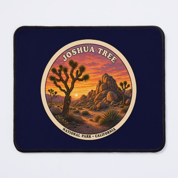Item preview, Joshua Tree National Park California Sunset with Hidden Bigfoot designed and sold by Swanny's Custom T-shirt and Gift Designs.