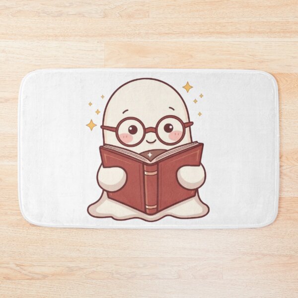Item preview, Cozy Ghost Reading Club Sticker | Adorable Kawaii Book Ghost designed and sold by Stylestickers55.