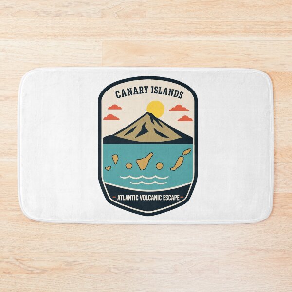 Item preview, Canary Islands Volcano Atlantic Travel Badge designed and sold by Lyfeinsights.