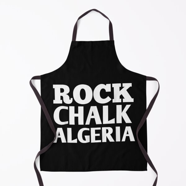 Item preview, Rock Chalk Algeria Retro Varsity Font Typography Sports Fan Pride Graphic designed and sold by NgumohaLanke.