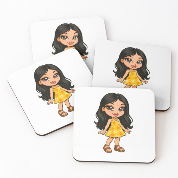 Item preview, Cute Cartoon Girl Sticker | Kawaii Fashion Character | Chibi Girl Illustration designed and sold by lunadesignsmoon.