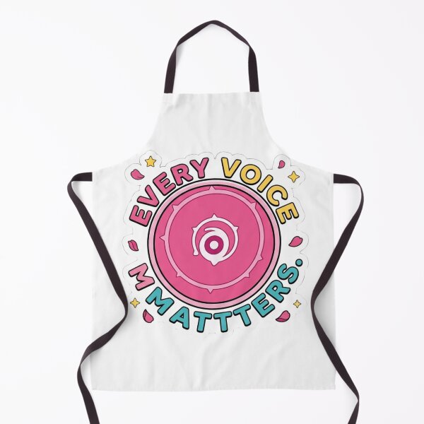 Item preview, Rose Quartz Every Voice Matters Quote Shield designed and sold by 0Zetgest.
