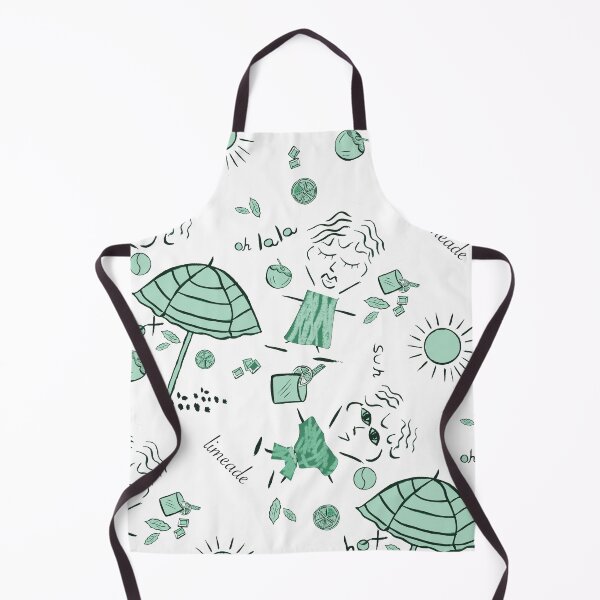 Item preview, Chic Summer Beach Doodle Seamless Pattern - Retro Resort Vibes designed and sold by altastudio.