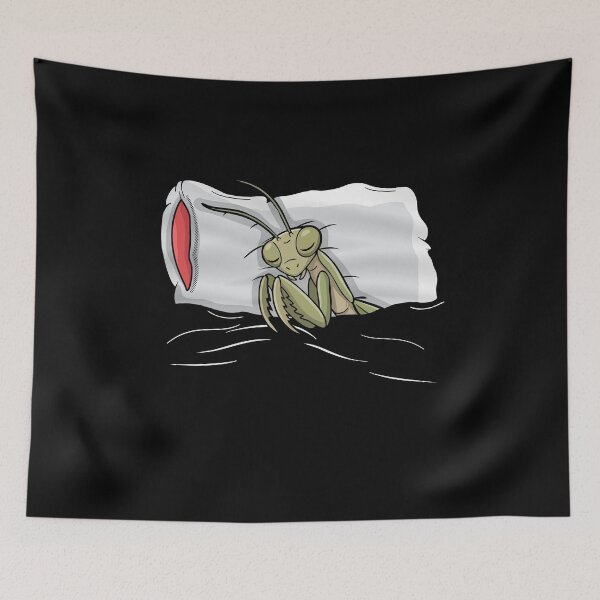 Item preview, Praying Mantis Lover Kids Insects Sleeping Praying Mantis designed and sold by DSWShirts.
