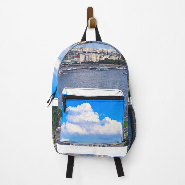 Item preview, Varkert Bazar and Elisabeth bridge cityscape in Budapest,Hungary designed and sold by goceris.