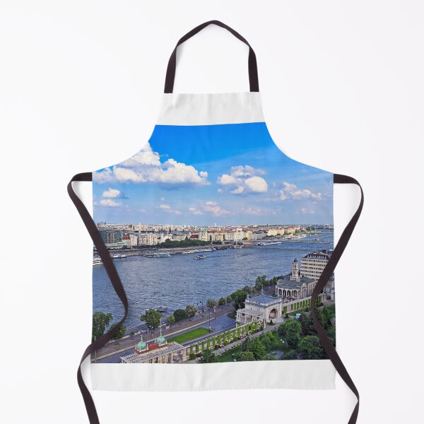 Item preview, Varkert Bazar and Elisabeth bridge cityscape in Budapest,Hungary designed and sold by goceris.
