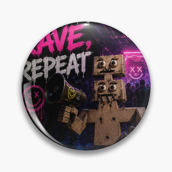 Item preview, Eat, Sleep, Rave, Repeat designed and sold by DAX4ART.