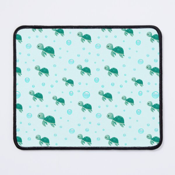 Item preview, Cute Watercolor Sea Turtle Floating Bubbles Ocean Aesthetic designed and sold by Art IN Pack.