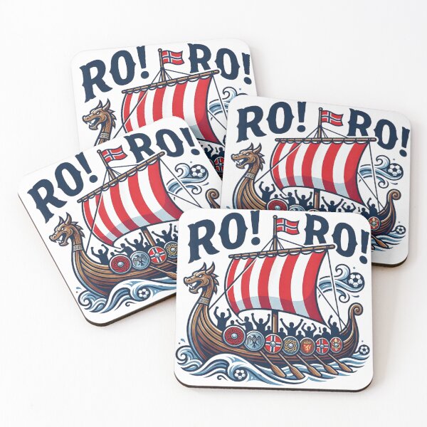 Item preview, Ro Ro Norway Viking Dragon Longship Nautical Runes Shield Sports Voyage designed and sold by PhocoNibict.