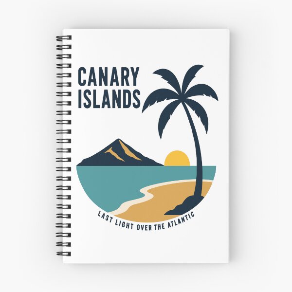 Item preview, Canary Islands Palm Tree Sunset Atlantic Ocean designed and sold by Lyfeinsights.