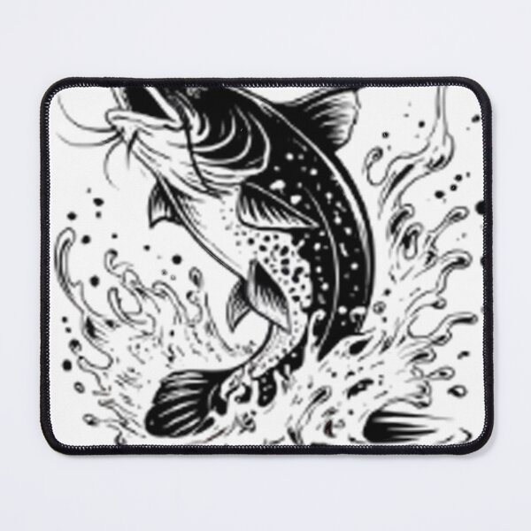 Item preview, Dynamic Salmon Trout Art designed and sold by NoFishToday.