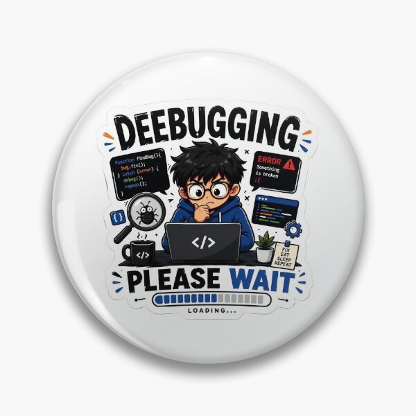 Item preview, Debugging Please Wait  designed and sold by BrainBuckets.