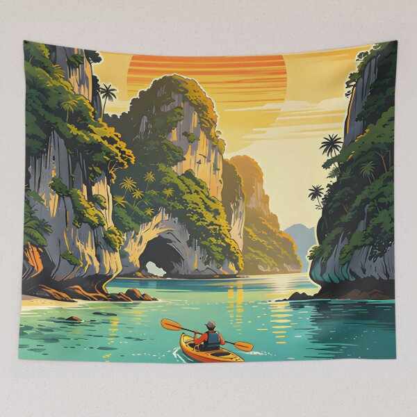 Item preview, Ang Thong Marine Park Kayak - Golden Hour Kayaking in Thailand designed and sold by Spirit of Siam.