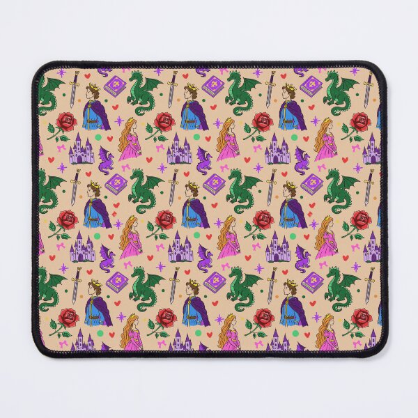 Item preview, Fairytale Princess Dragon Pattern designed and sold by CI Creative Design LLC.