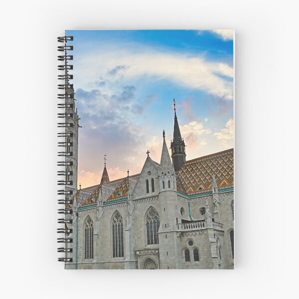 Item preview, The Matthias church in sunset in Budapest Hungary designed and sold by goceris.