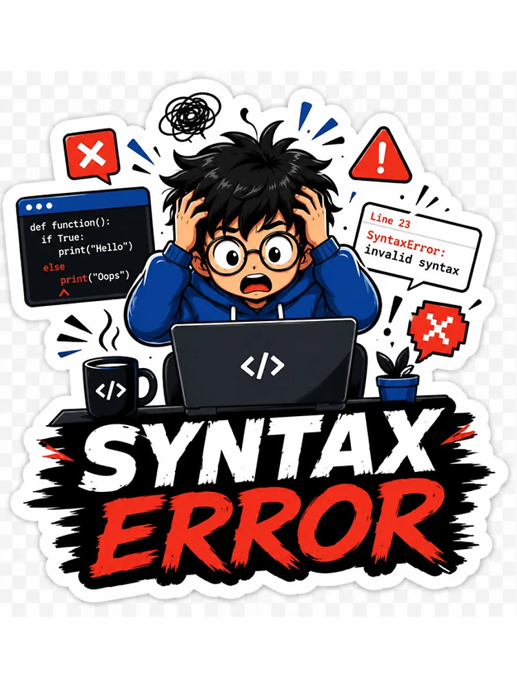 Thumbnail 4 of 4, Samsung Galaxy Phone Case, Syntax Error Funny Programmer designed and sold by BrainBuckets.