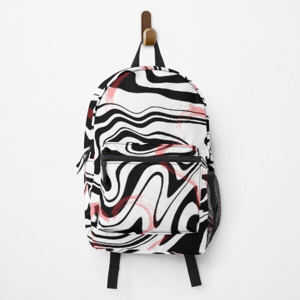 Item preview, Red Hearts on B&W Marble Swirl designed and sold by TOM JACK.