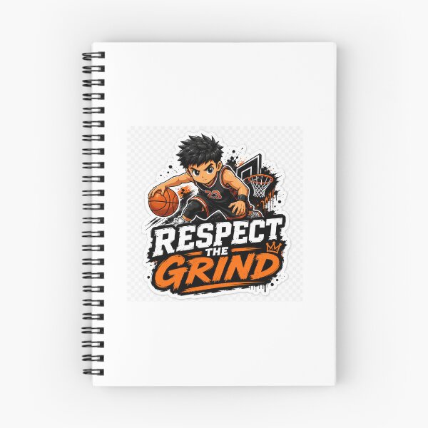 Item preview, Respect The Grind Basketball Motivation Sticker designed and sold by BrainBuckets.