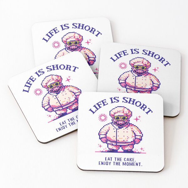 Item preview, Enjoy The Life - Pixel Pop Art designed and sold by Twosided.