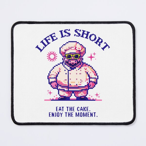 Item preview, Enjoy The Life - Pixel Pop Art designed and sold by Twosided.