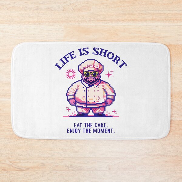 Item preview, Enjoy The Life - Pixel Pop Art designed and sold by Twosided.