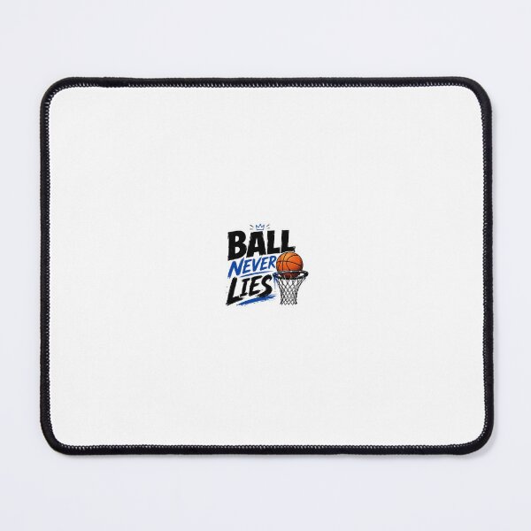 Item preview, Ball Never Lies Basketball Motivational Sticker designed and sold by BrainBuckets.