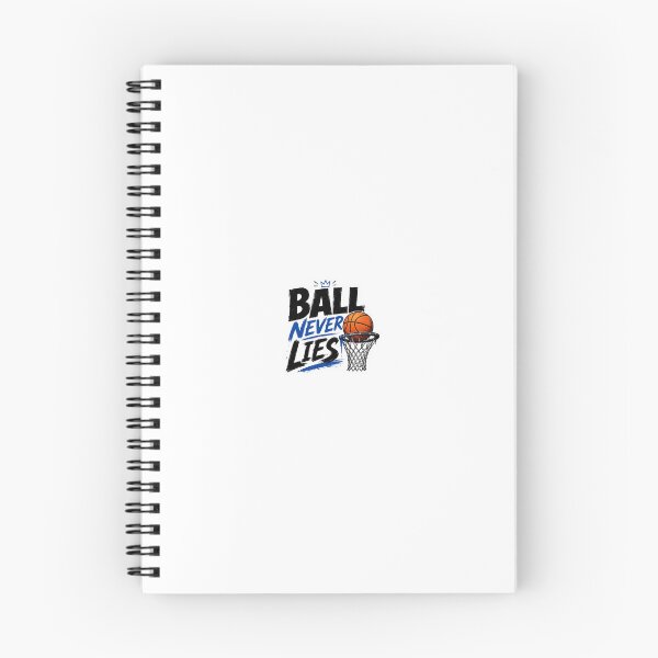 Item preview, Ball Never Lies Basketball Motivational Sticker designed and sold by BrainBuckets.
