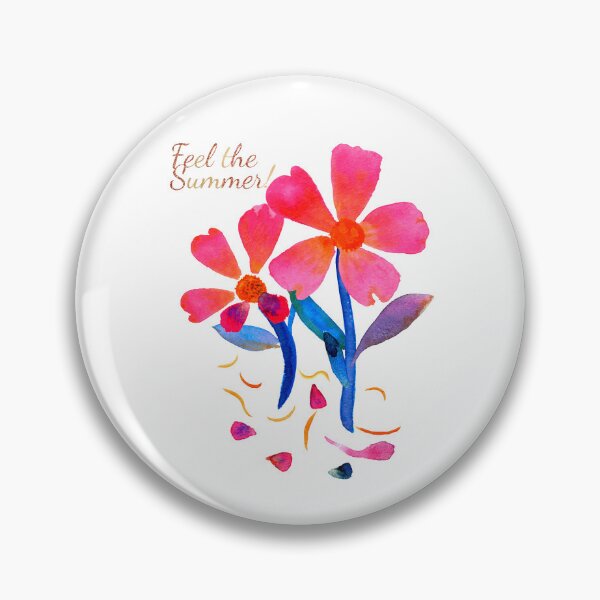 Item preview,  Feel the Summer!  Expressive Floral Art Sticker designed and sold by altastudio.