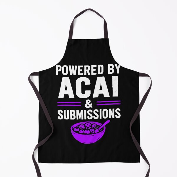Item preview, Powered by Açaí and Submissions Funny Brazilian Jiu-Jitsu designed and sold by TheEP.