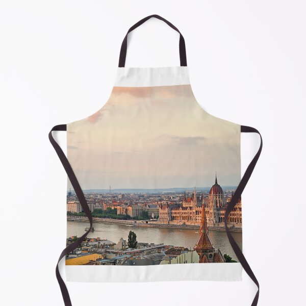 Item preview, Sunset over the Hungarian Parliament and Danube river, Budapest, Hungary designed and sold by goceris.