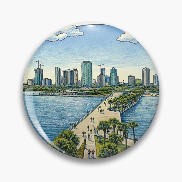 Item preview, St Petersburg Florida designed and sold by clarkfraser.