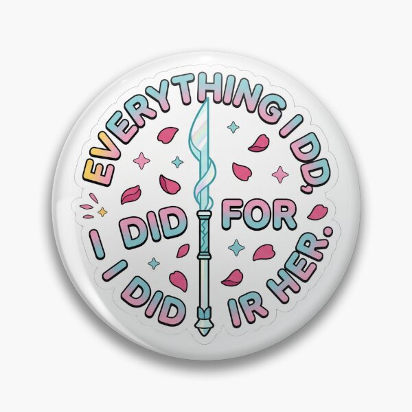 Item preview, Pearl  Pearl Everything I Did For Her Quote Spear designed and sold by 0Zetgest.