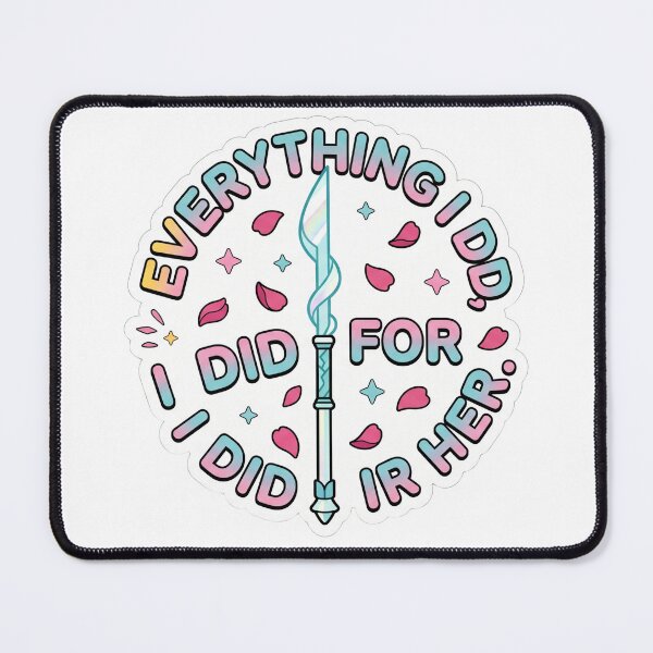 Item preview, Pearl Pearl Everything I Did For Her Quote Spear designed and sold by 0Zetgest.