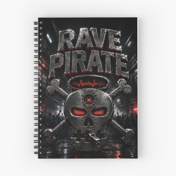 Item preview, Rave Pirate T-shirt designed and sold by DAX4ART.
