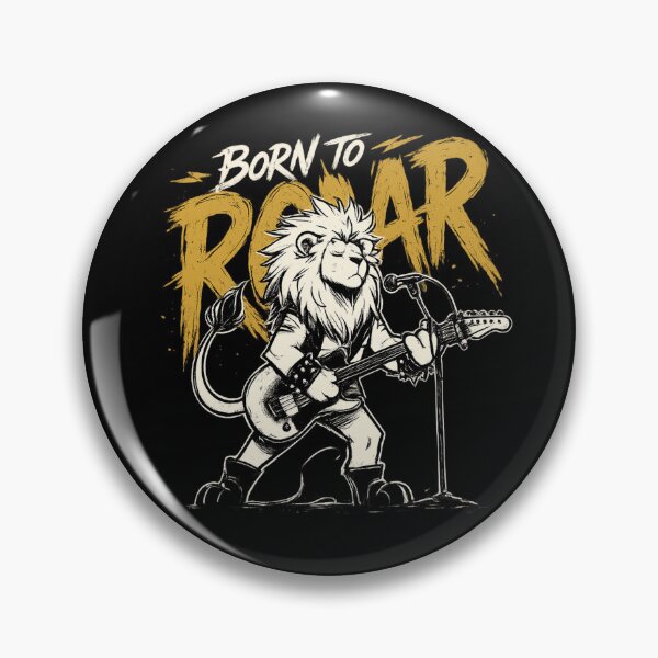 Item preview, Born To Roar Guitar Lion designed and sold by Safe Haven Pets.