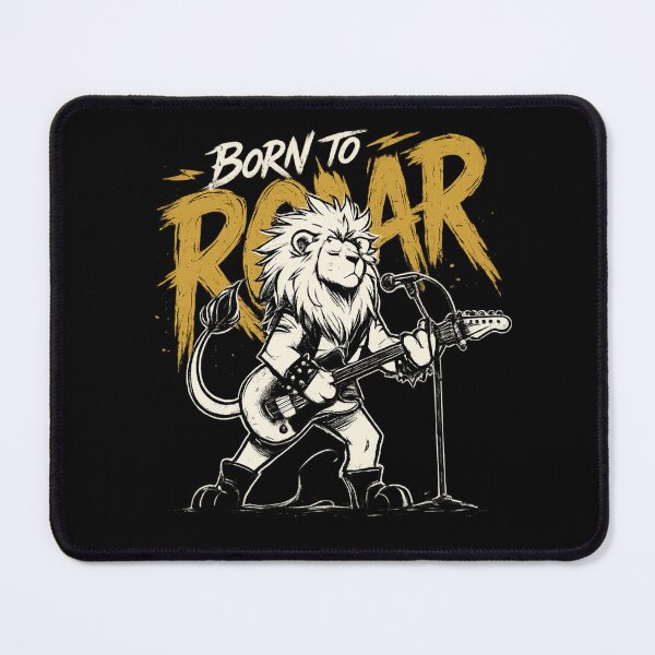 Item preview, Born To Roar Guitar Lion designed and sold by Safe Haven Pets.